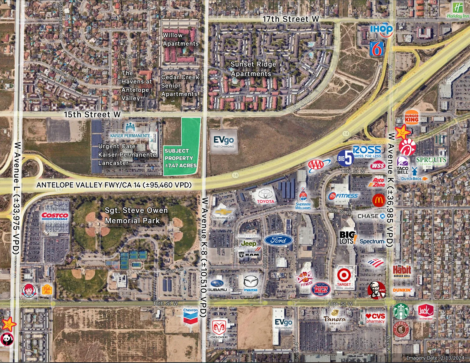 15th Street W & West Avenue K-8 — Sale in Lancaster, CA, photo 1 of 3