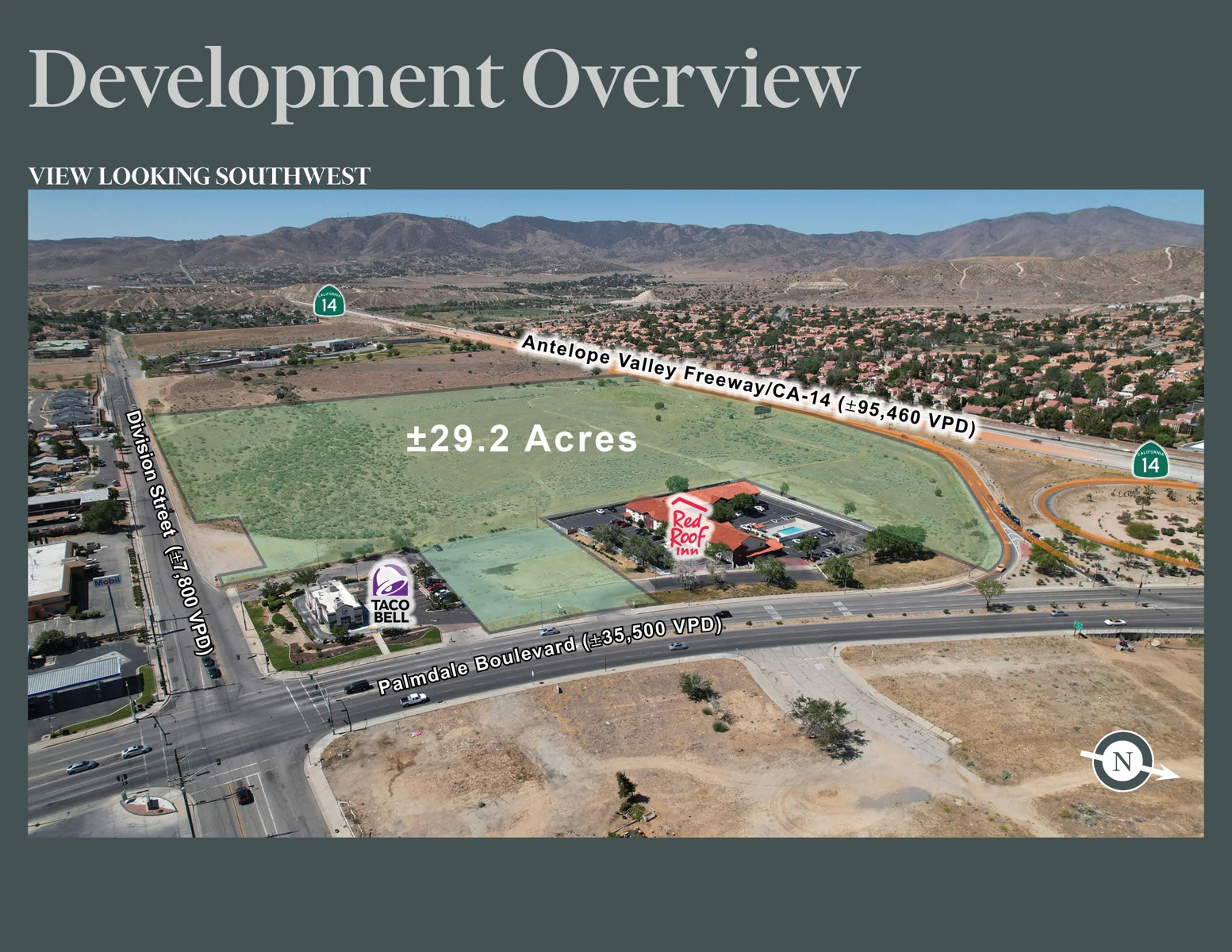 29.2 Acres @ 120 West Palmdale Boulevard — Sale in Palmdale, CA, photo 2 of 6