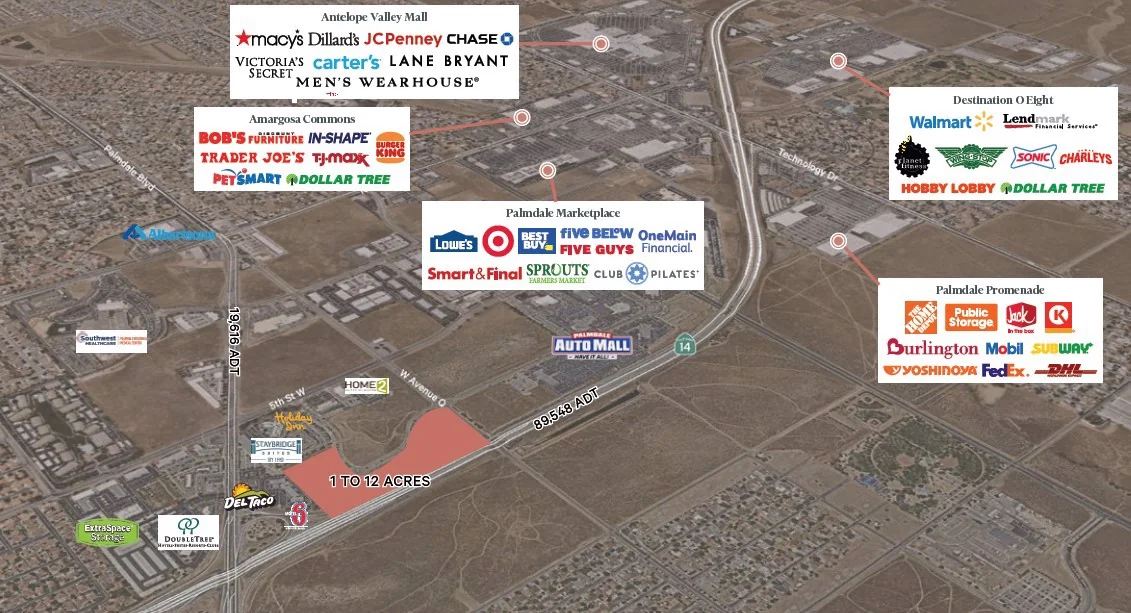 SWC Hwy 14 & W Ave Q — Sale in Palmdale, CA, photo 1 of 2