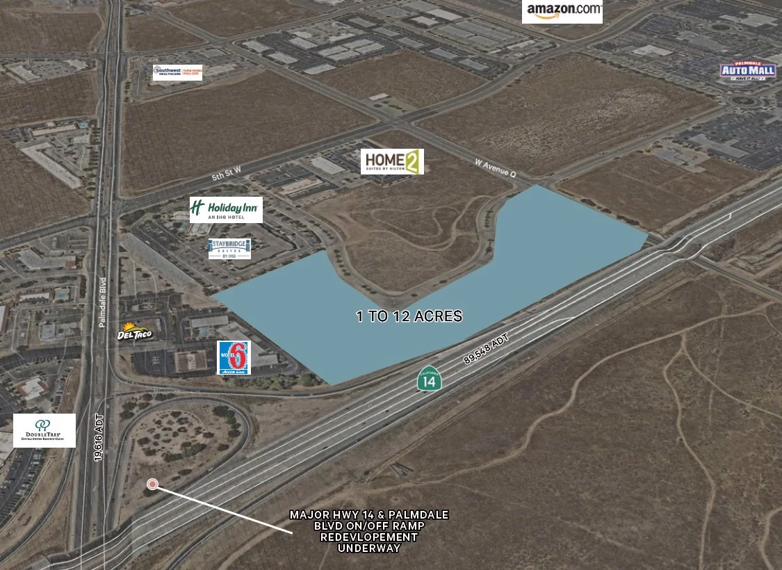 SWC Hwy 14 & W Ave Q — Sale in Palmdale, CA, photo 2 of 2
