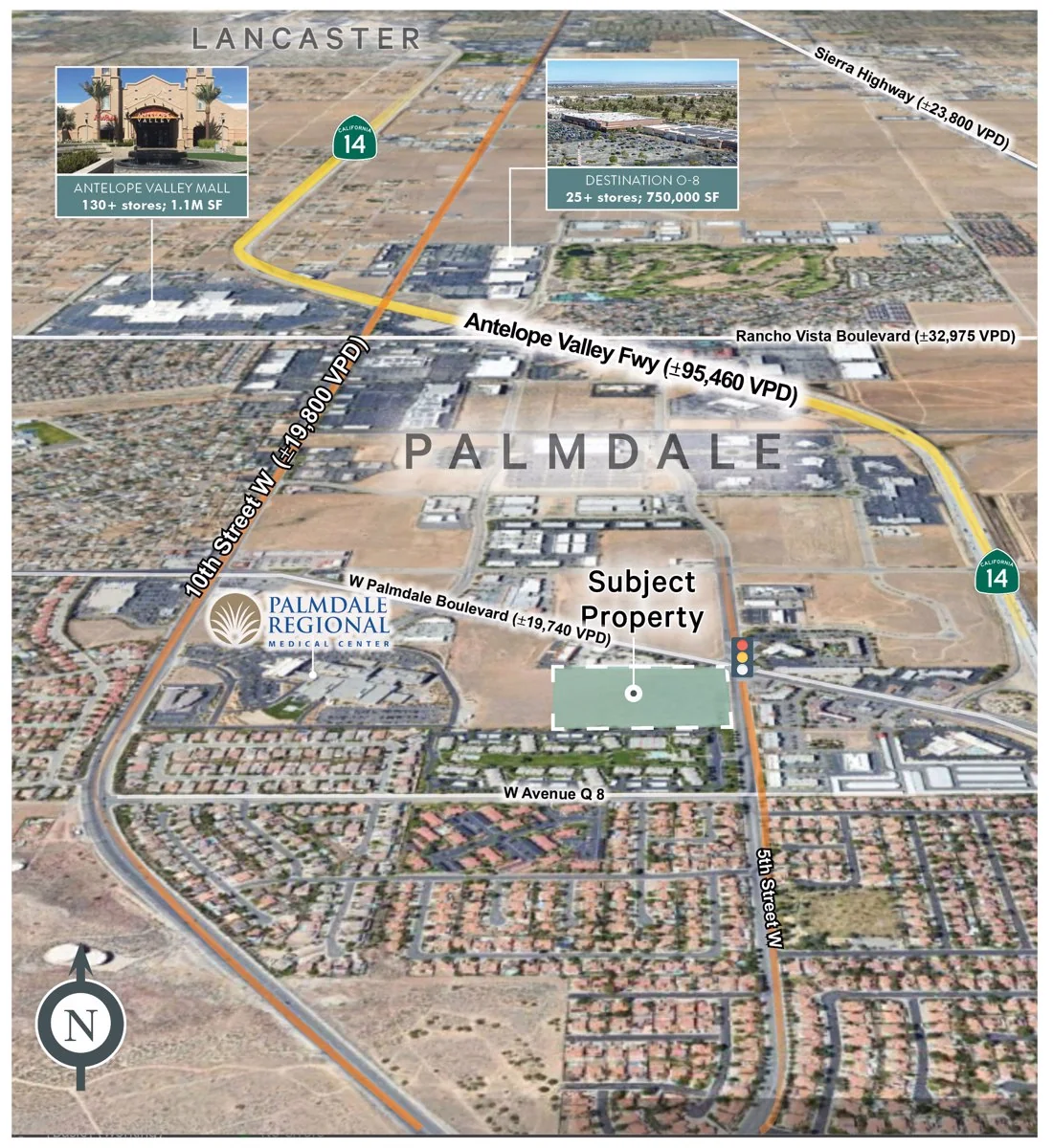 Development Opportunity Adjacent to Palmdale Regional… — Sale in Palmdale, CA, photo 3 of 4