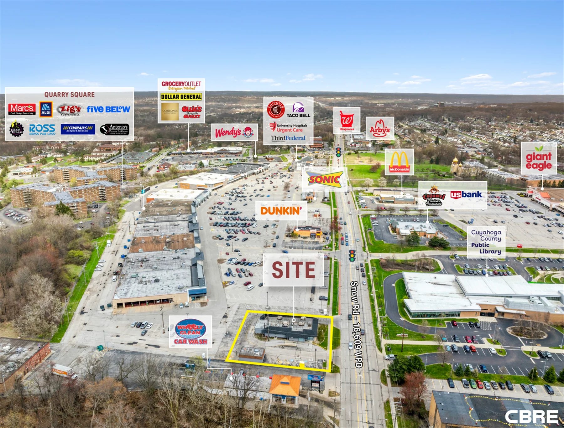 3,326 SF Former McDonald's Outparcel to Quarry Square — Lease in Parma, OH, photo 3 of 8