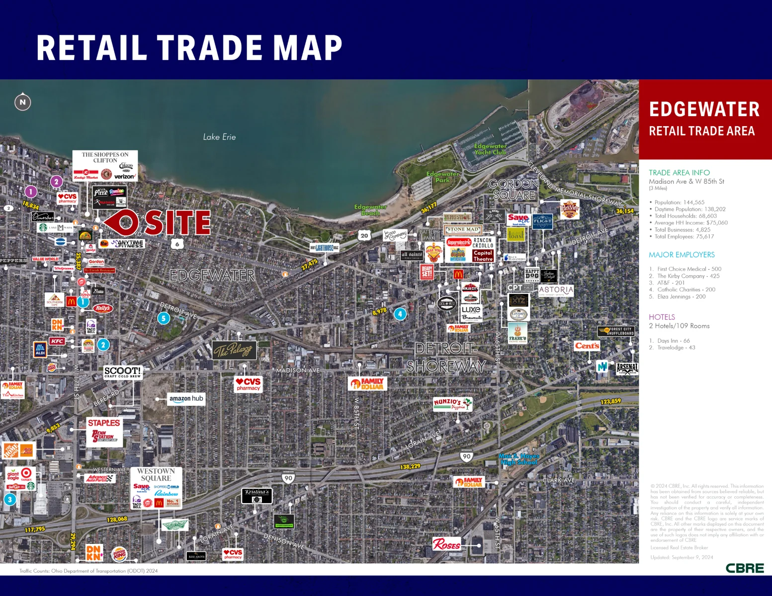 1,050 SF & 2,670 SF Retail Available in Cleveland