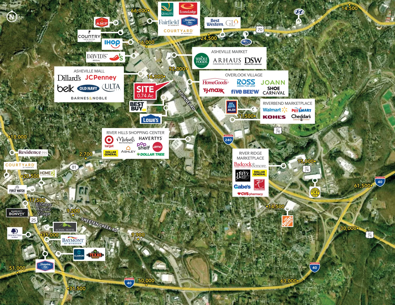 Overlook Village Outlot — Lease in Asheville, NC, photo 3 of 3