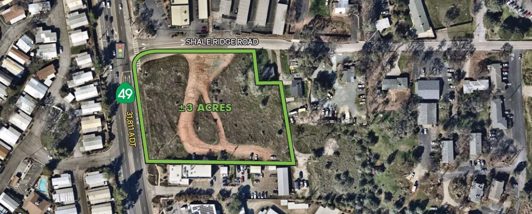 Hwy 49 & Shale Ridge Rd - land in Auburn, CA