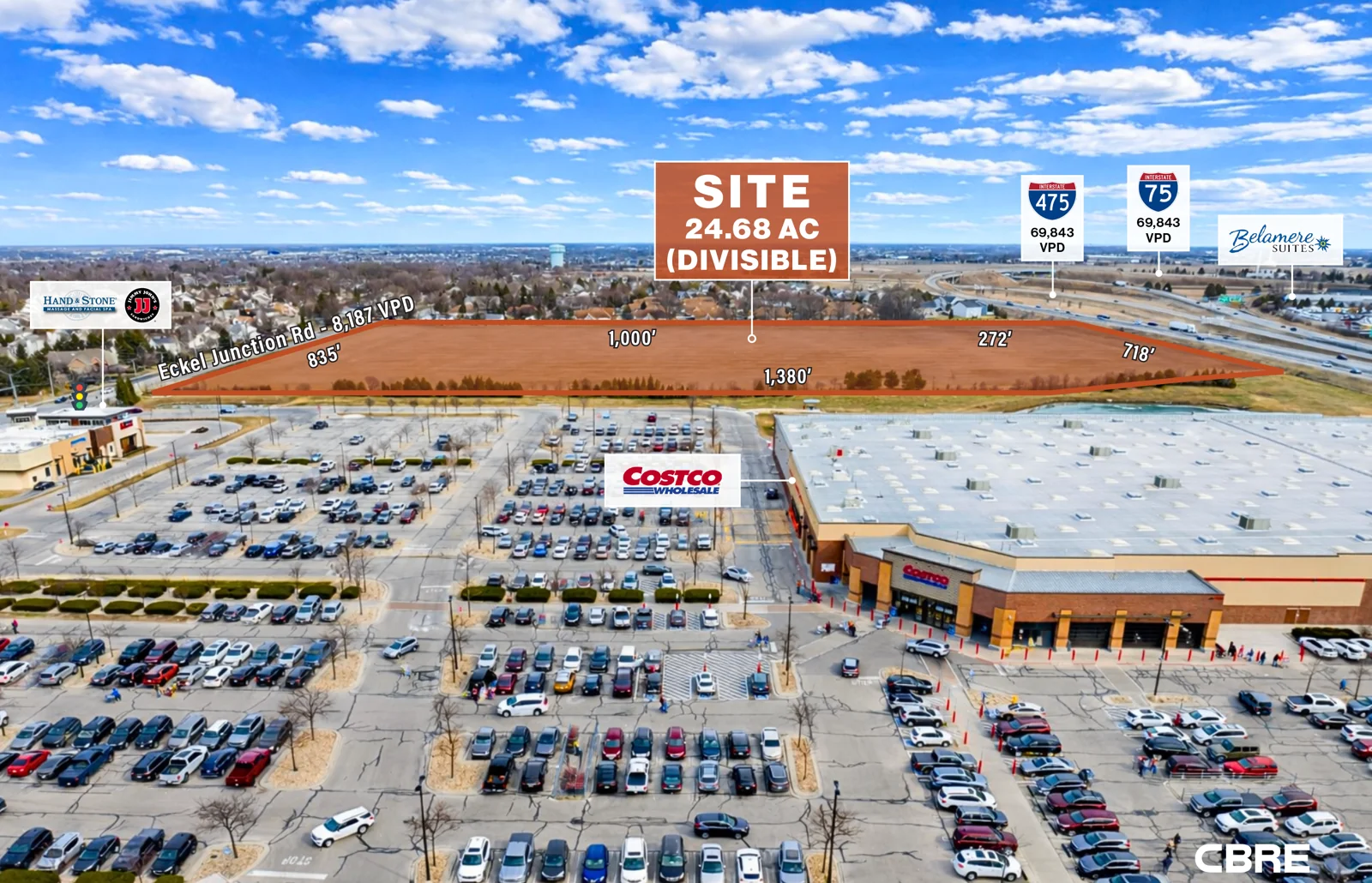 24.68 AC C-4 Zoned Development Site — Sale in Perrysburg, OH, photo 3 of 6