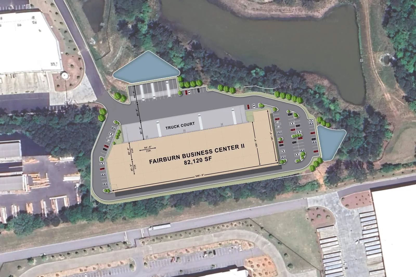 Fairburn Business Center - 96 Howell Avenue — Lease in Fairburn, GA, photo 2 of 2