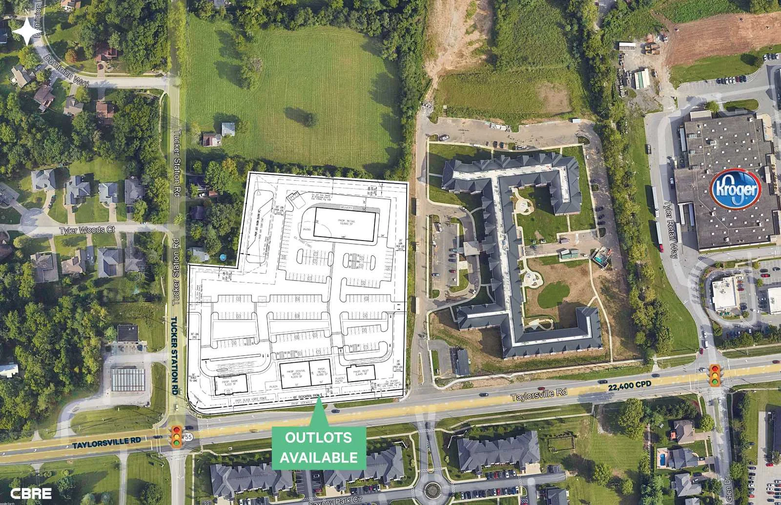 Retail Outlots Available — Lease in Louisville, KY, photo 1 of 1