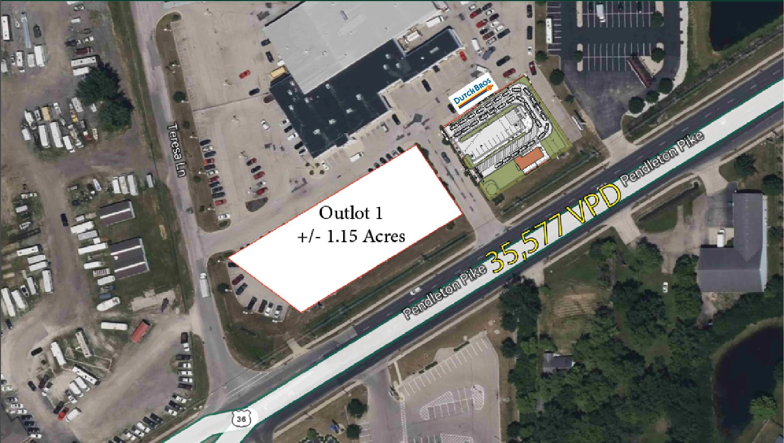 Pendleton Pike Outlots — Lease in Indianapolis, IN, photo 1 of 1