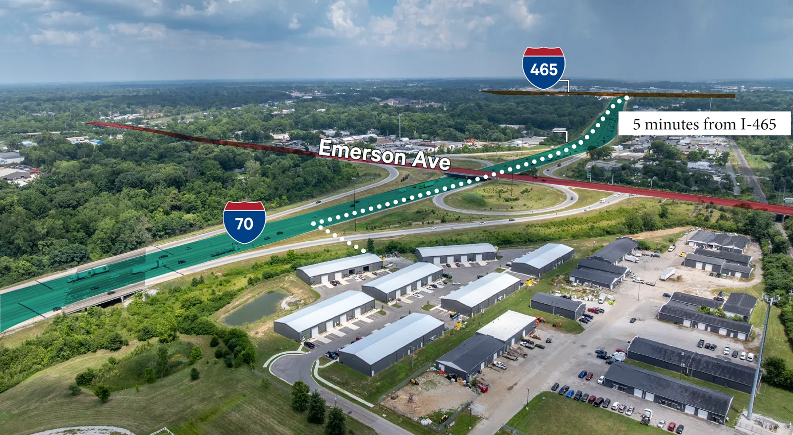 Pogues Run Business Park — Lease in Indianapolis, IN, photo 2 of 5