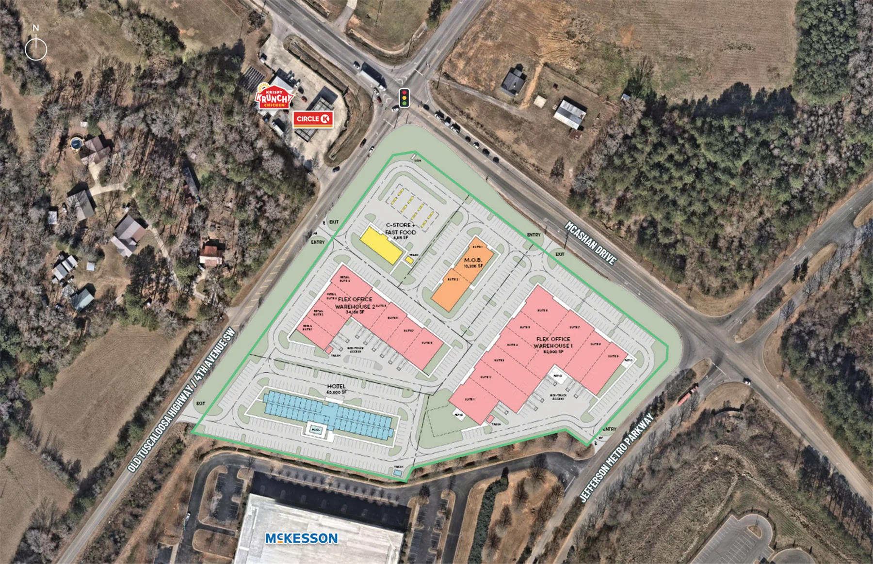 Jeff Met Industrial Park — Lease in Mccalla, AL, photo 1 of 3