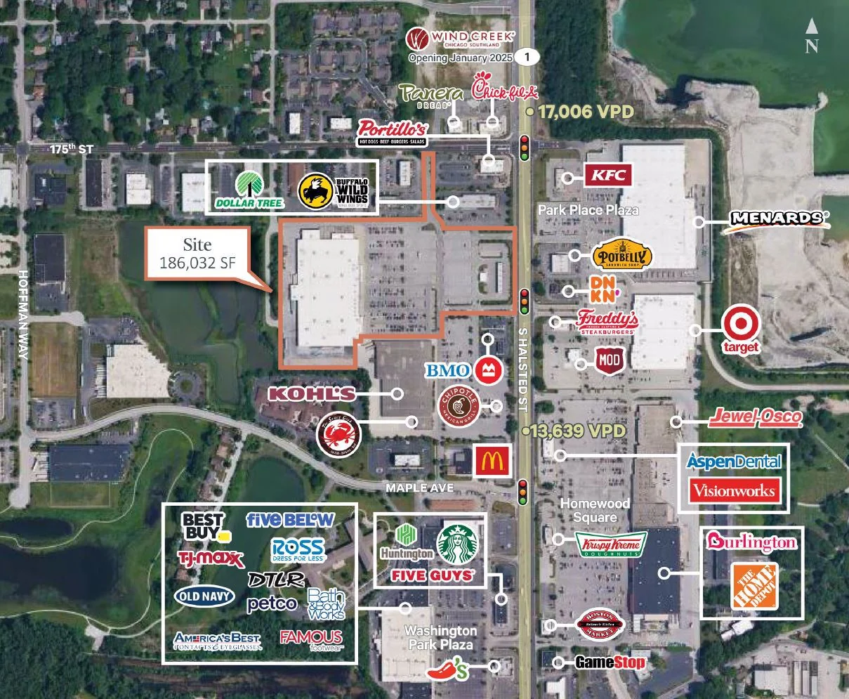 Former Walmart Supercenter - Homewood — Lease in Homewood, IL, photo 3 of 3