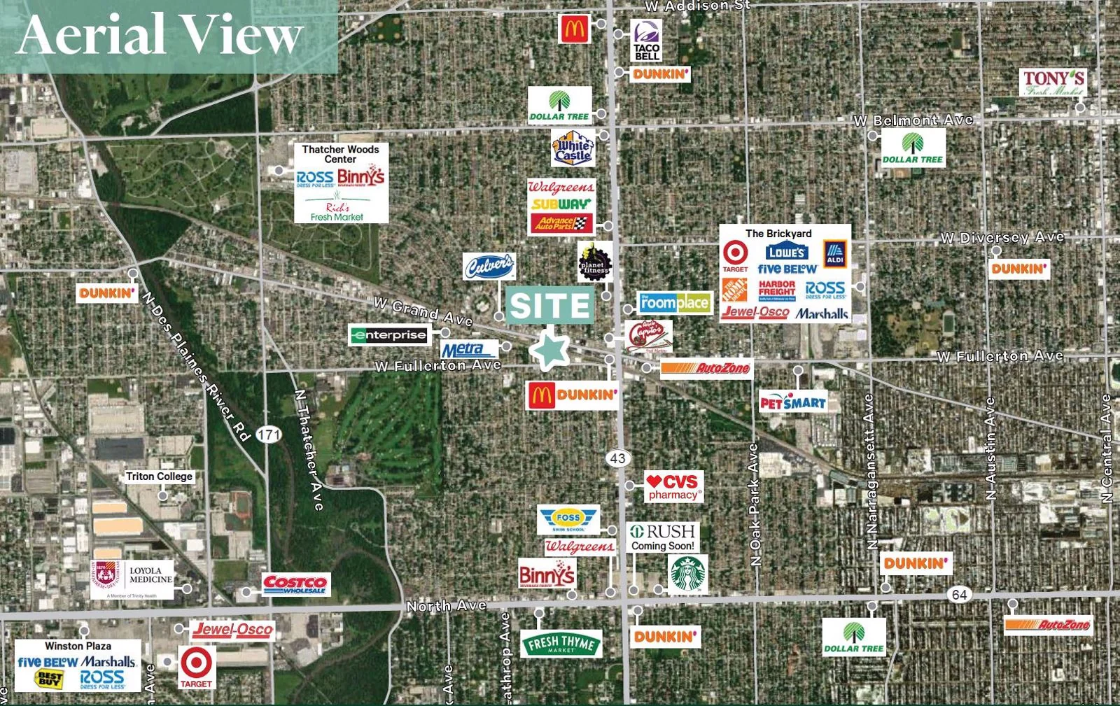 7411 W Grand Ave — Lease in Elmwood Park, IL, photo 2 of 2