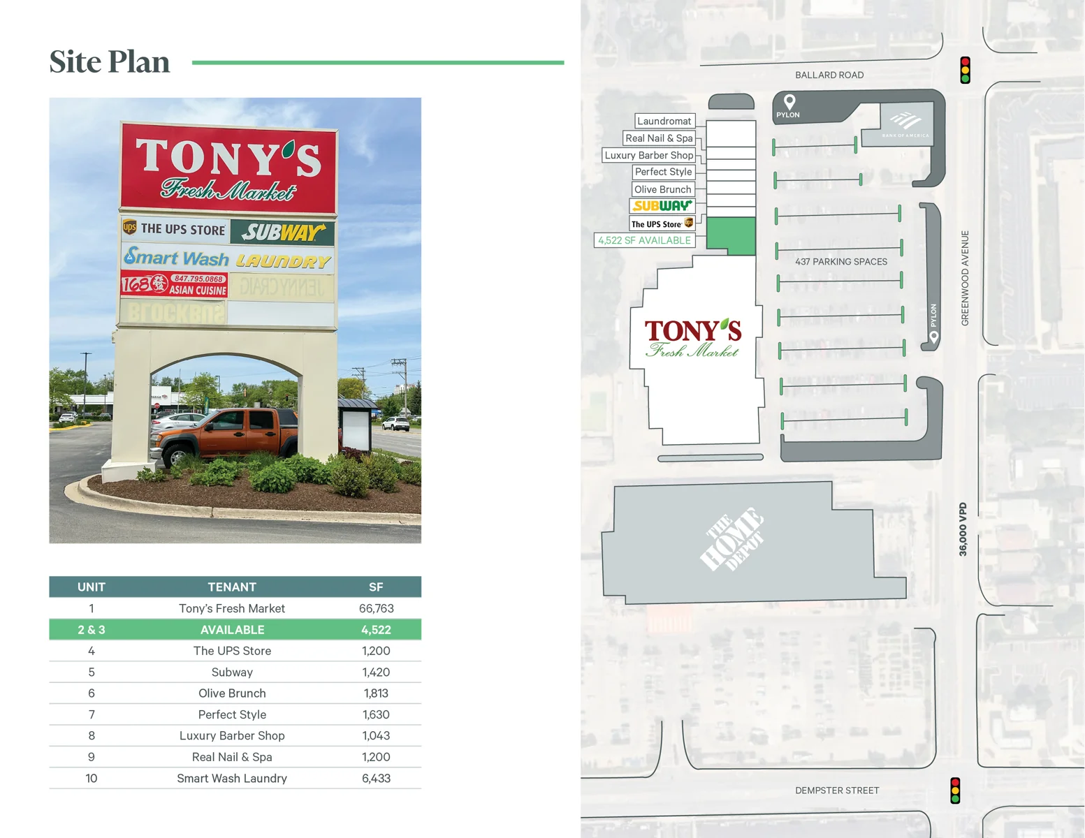Ballard Plaza — Lease in Niles, IL, photo 3 of 8