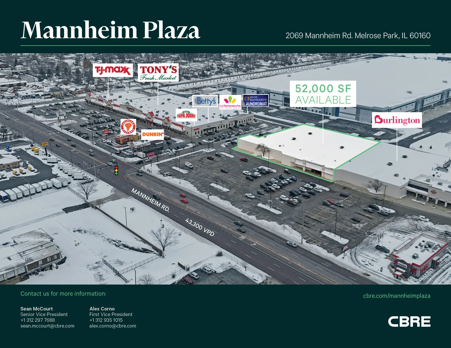 Mannheim Plaza — Lease in Melrose Park, IL, photo 2 of 8