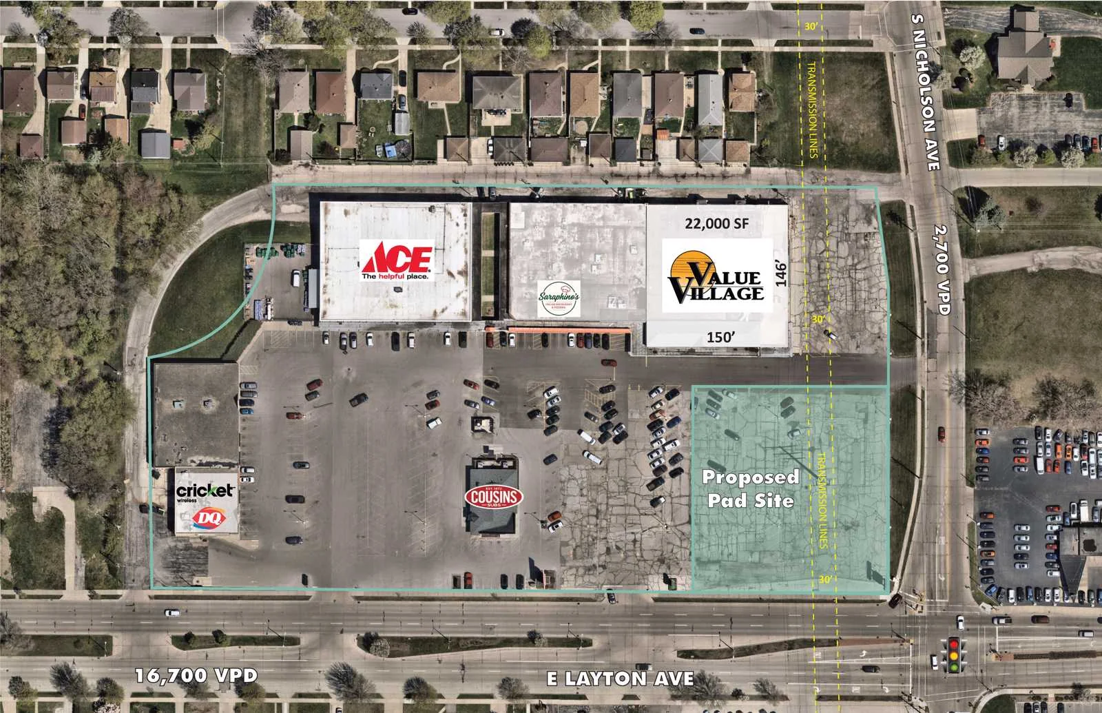 Layton Mart — Lease in Saint Francis, WI, photo 1 of 4