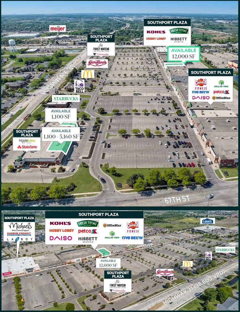 Southport Plaza — Lease in Kenosha, WI, photo 2 of 8