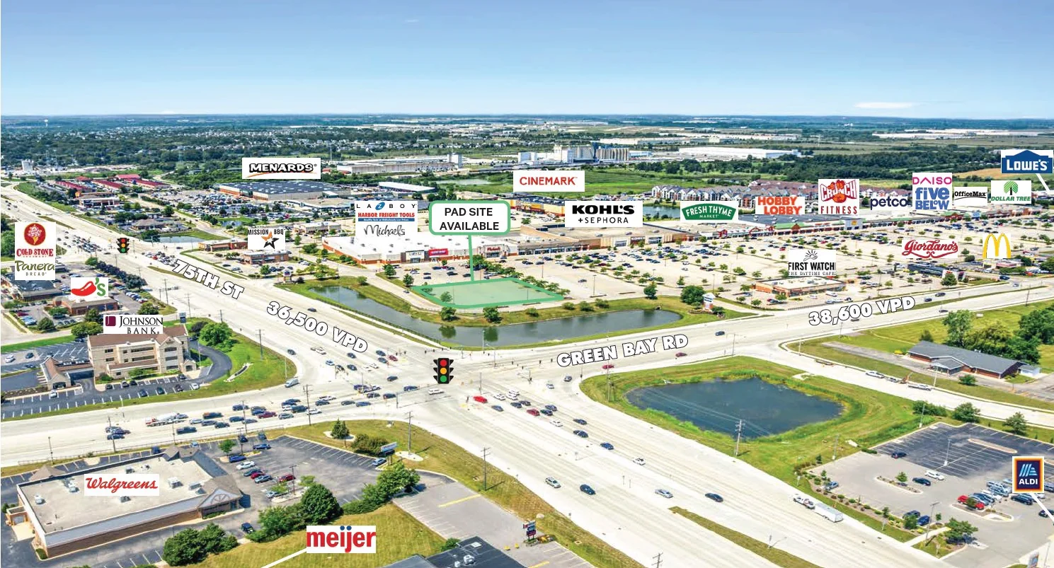 Southport Plaza Outlot — Lease in Kenosha, WI, photo 1 of 3
