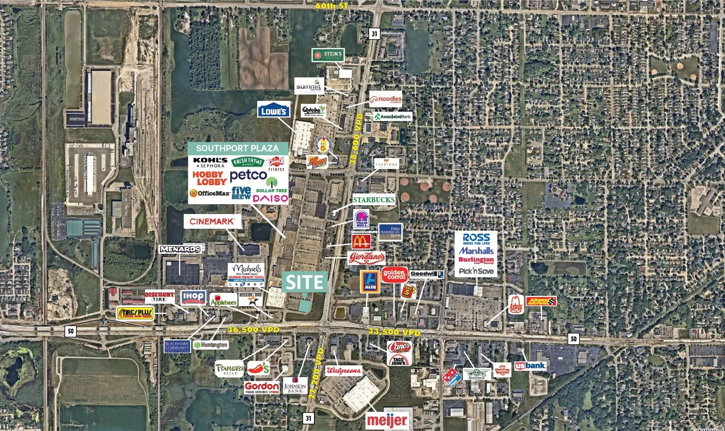 Southport Plaza Outlot — Lease in Kenosha, WI, photo 3 of 3
